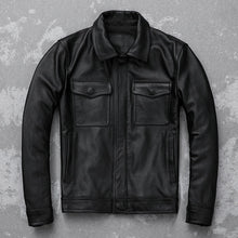 Genuine Leather Classic Black Jacket