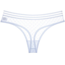 Cotton Transparent Low-Rise Seamless Panties