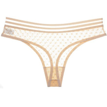 Cotton Transparent Low-Rise Seamless Panties