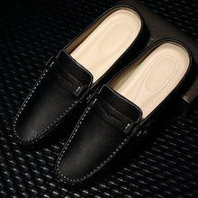 Flat Soft Leather Slip-on Loafer