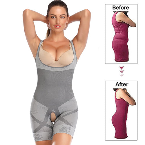 Waist Trainer Tummy Control Thigh Slimmer Body Shaper