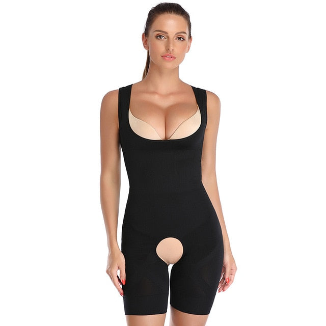 Waist Trainer Tummy Control Thigh Slimmer Body Shaper
