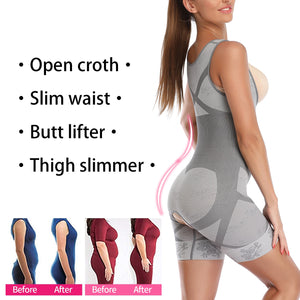 Waist Trainer Tummy Control Thigh Slimmer Body Shaper