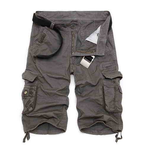 Cool Camouflage Cotton Cargo Shorts