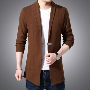 Single Button Cardigan Sweater