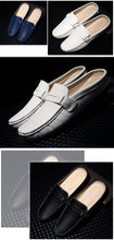 Flat Soft Leather Slip-on Loafer