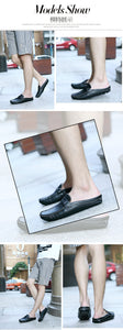 Flat Soft Leather Slip-on Loafer