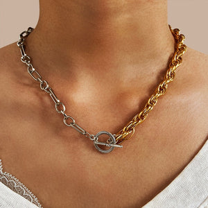 17KM Multi-layered Snake Chain Necklace