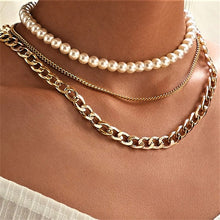 17KM Multi-layered Snake Chain Necklace