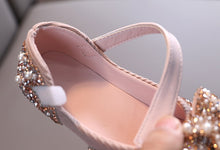 Pearl Rhinestone Shining Princess Shoes