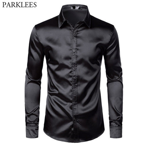 Luxury Dress Smooth Slim Fit Shirt