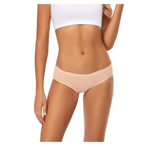 3PCS/Set Cotton Solid Color Low-Rise Panties