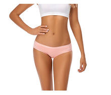 3PCS/Set Cotton Solid Color Low-Rise Panties