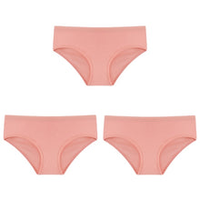 3PCS/Set Cotton Solid Color Low-Rise Panties