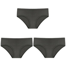 3PCS/Set Cotton Solid Color Low-Rise Panties