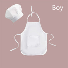 Baby Chef Apron Hat for Kids Costumes