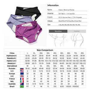 3pcs/Set Leak Proof Menstrual Panties