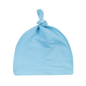 Cotton Knotted Solid Color Beanies