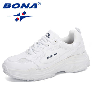 BONA Designer Vulcanize Low-cut Tennis Shoes