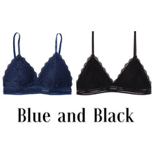 French Style Triangle Cup Deep V Wireless Soft Thin Seamless Bra