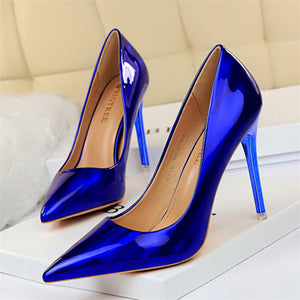 10.5cm High Heel Valentine Pumps