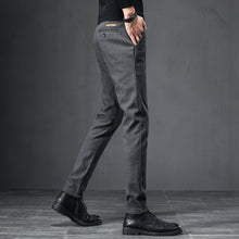 Business Dress Elastic Waist Frosted Fabric Pants