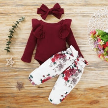 3Pcs Baby Girl Outfit