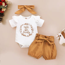 3Pcs Baby Girl Outfit