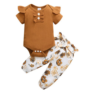 3Pcs Baby Girl Outfit