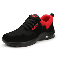 Air Cushioned Sneakers Anti-smash Puncture Resistant Steel Toe