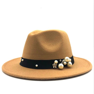 Wool Wide Brim Godfather Hat