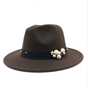 Wool Wide Brim Godfather Hat