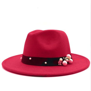 Wool Wide Brim Godfather Hat