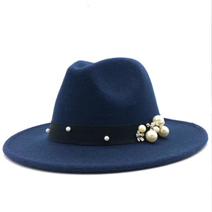 Wool Wide Brim Godfather Hat